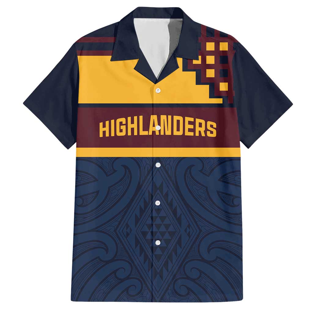 New Zealand Rugby Pacific Custom Hawaiian Shirt Kahupeka Retro 2025 Taniko Motif LT9 Blue - Polynesian Pride