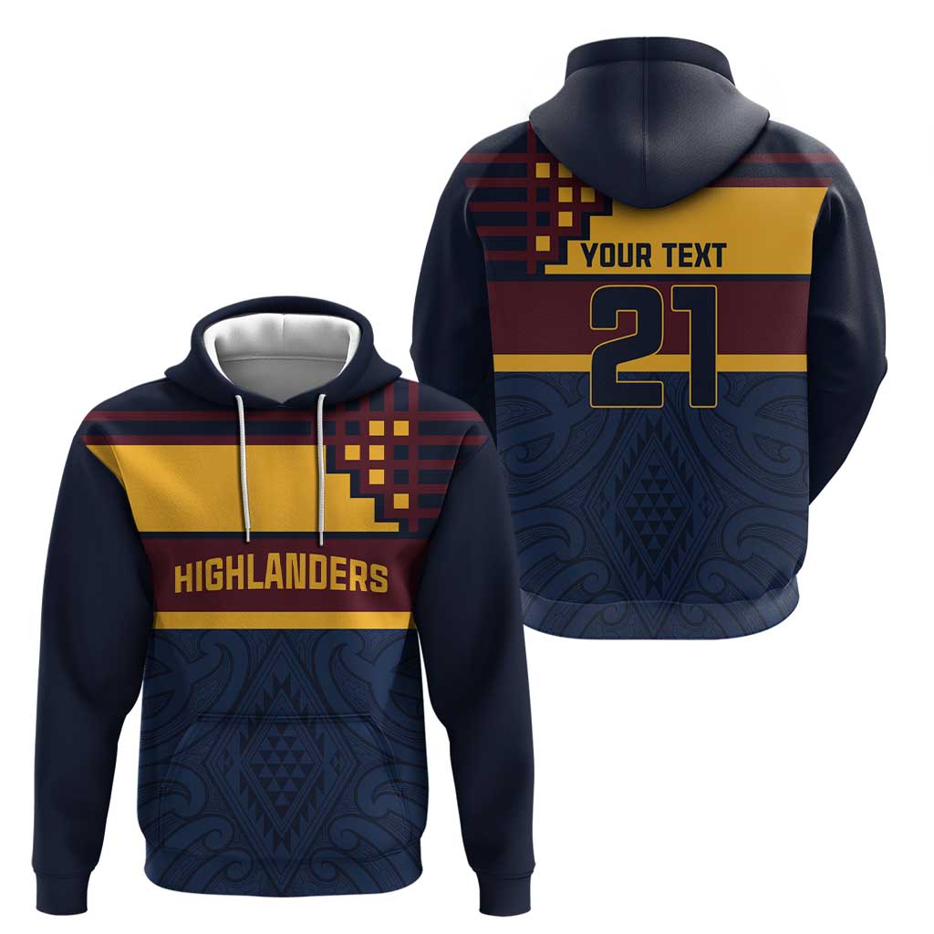 New Zealand Rugby Pacific Custom Hoodie Kahupeka Retro 2025 Taniko Motif LT9 - Polynesian Pride