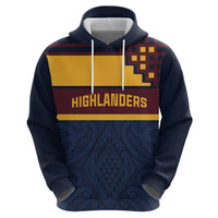 New Zealand Rugby Pacific Custom Hoodie Kahupeka Retro 2025 Taniko Motif LT9 - Polynesian Pride