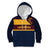 New Zealand Rugby Pacific Custom Kid Hoodie Kahupeka Retro 2025 Taniko Motif