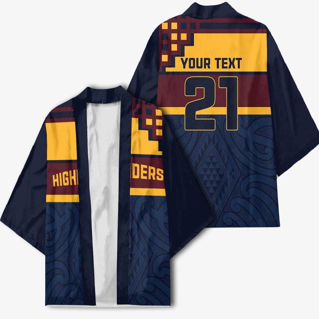 New Zealand Rugby Pacific Custom Kimono Kahupeka Retro 2025 Taniko Motif - Polynesian Pride