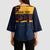 New Zealand Rugby Pacific Custom Kimono Sleeve Blouse Kahupeka Retro 2025 Taniko Motif - Polynesian Pride
