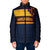 New Zealand Rugby Pacific Custom Padded Jacket Kahupeka Retro 2025 Taniko Motif - Polynesian Pride