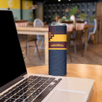 New Zealand Rugby Pacific Custom Skinny Tumbler Kahupeka Retro 2025 Taniko Motif