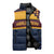 New Zealand Rugby Pacific Custom Sleeveless Puffer Jacket Kahupeka Retro 2025 Taniko Motif - Polynesian Pride