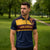New Zealand Rugby Pacific Custom Zipper Polo Shirt Kahupeka Retro 2025 Taniko Motif - Polynesian Pride