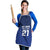 New Zealand Rugby Pacific Custom Apron Kahurangi Auckland All Blue - Polynesian Pride