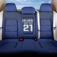 New Zealand Rugby Pacific Custom Back Car Seat Cover Kahurangi Auckland All Blue LT9 One Size Blue - Polynesian Pride