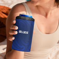 New Zealand Rugby Pacific Custom 4 in 1 Can Cooler Tumbler Kahurangi Auckland All Blue LT9 - Polynesian Pride