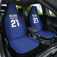 New Zealand Rugby Pacific Custom Car Seat Cover Kahurangi Auckland All Blue LT9 One Size Blue - Polynesian Pride