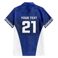 New Zealand Rugby Pacific Custom Hawaiian Shirt Kahurangi Auckland All Blue LT9 - Polynesian Pride