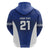 New Zealand Rugby Pacific Custom Hoodie Kahurangi Auckland All Blue