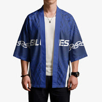 New Zealand Rugby Pacific Custom Kimono Kahurangi Auckland All Blue - Polynesian Pride