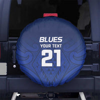 New Zealand Rugby Pacific Custom Spare Tire Cover Kahurangi Auckland All Blue