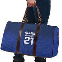 New Zealand Rugby Pacific Custom Travel Bag Kahurangi Auckland All Blue LT9 - Polynesian Pride