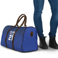 New Zealand Rugby Pacific Custom Travel Bag Kahurangi Auckland All Blue LT9 - Polynesian Pride