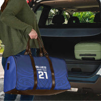 New Zealand Rugby Pacific Custom Travel Bag Kahurangi Auckland All Blue LT9 - Polynesian Pride