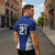 New Zealand Rugby Pacific Custom Zipper Polo Shirt Kahurangi Auckland All Blue - Polynesian Pride