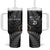 New Zealand Rugby Custom Tumbler With Handle Glory Be To Black Silver-fern - Polynesian Pride