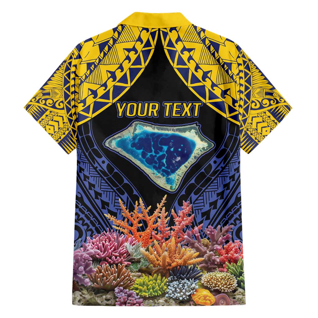 Tokelau Atafu Atoll Personalised Family Matching Short Sleeve Bodycon Dress and Hawaiian Shirt Pacific Coral Reef Vibe LT9 - Polynesian Pride