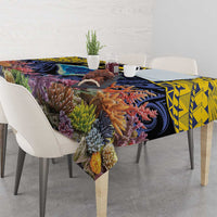 Tokelau Atafu Atoll Personalised Tablecloth Pacific Coral Reef Vibe