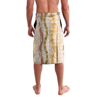 Hawaiian Ohia Lehua Lei Lavalava Plaid Palaka Ahiehie Pattern - Polynesian Pride