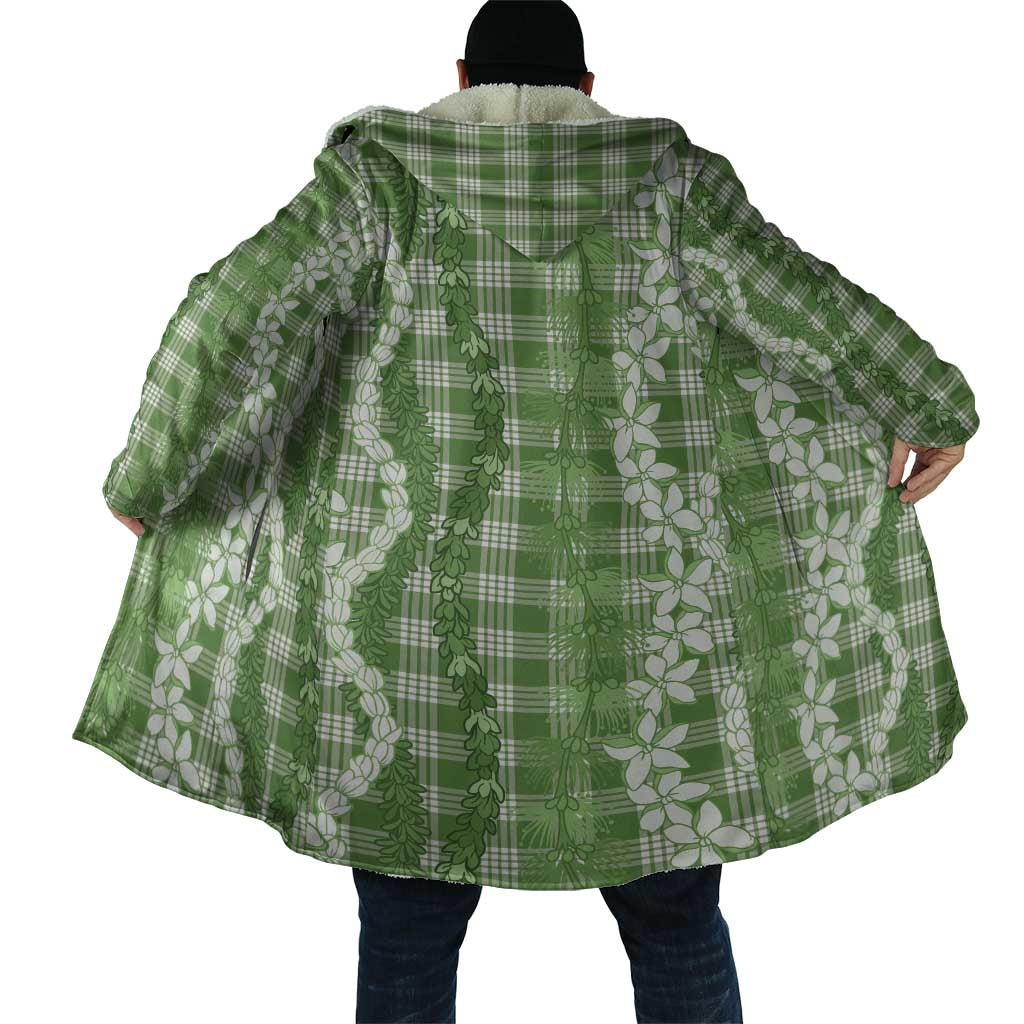 Hawaiian Ohia Lehua Lei Cloak Plaid Palaka Omaomao Pattern LT9 - Polynesian Pride