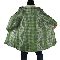 Hawaiian Ohia Lehua Lei Cloak Plaid Palaka Omaomao Pattern LT9 - Polynesian Pride