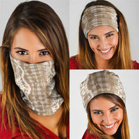 Hawaiian Ohia Lehua Lei Neck Gaiter Plaid Palaka Kalaihaahaa Pattern LT9 - Polynesian Pride