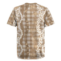 Hawaiian Ohia Lehua Lei Rugby Jersey Plaid Palaka Kalaihaahaa Pattern LT9 - Polynesian Pride
