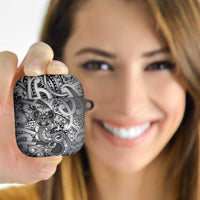 Aotearoa Maori Hei Tiki AirPods Case Kiwikiwi Kowhaiwhai Puhoro Motif LT9 - Polynesian Pride