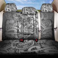 Aotearoa Maori Hei Tiki Back Car Seat Cover Kiwikiwi Kowhaiwhai Puhoro Motif LT9 One Size Grey - Polynesian Pride
