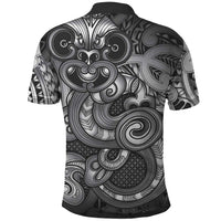 Aotearoa Maori Hei Tiki Polo Shirt Kiwikiwi Kowhaiwhai Puhoro Motif LT9 - Polynesian Pride