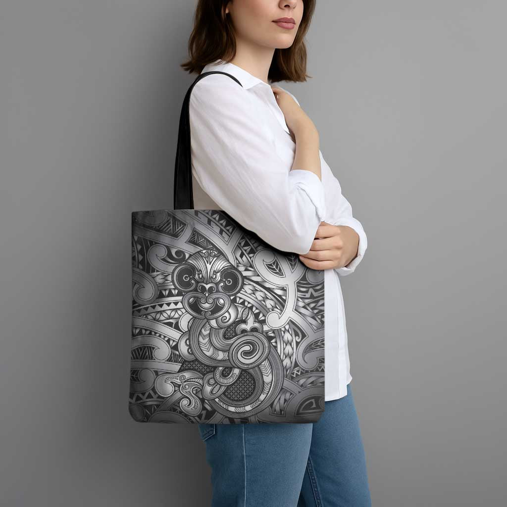 Aotearoa Maori Hei Tiki Tote Bag Kiwikiwi Kowhaiwhai Puhoro Motif LT9 - Polynesian Pride