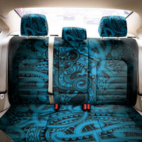 Aotearoa Maori Hei Tiki Back Car Seat Cover Kikorangi Kowhaiwhai Puhoro Motif LT9 - Polynesian Pride