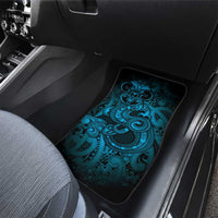 Aotearoa Maori Hei Tiki Car Mats Kikorangi Kowhaiwhai Puhoro Motif LT9 - Polynesian Pride