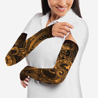 Aotearoa Maori Hei Tiki Arm Sleeves Koura Kowhaiwhai Puhoro Motif LT9 - Polynesian Pride