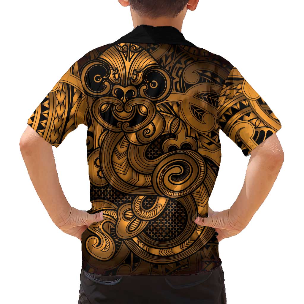 Aotearoa Maori Hei Tiki Family Matching Mermaid Dress and Hawaiian Shirt Koura Kowhaiwhai Puhoro Motif LT9 - Polynesian Pride