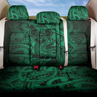 Aotearoa Maori Hei Tiki Back Car Seat Cover Kakariki Kowhaiwhai Puhoro Motif LT9 One Size Green - Polynesian Pride