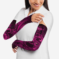 Aotearoa Maori Hei Tiki Arm Sleeves Mawhero Kowhaiwhai Puhoro Motif LT9 - Polynesian Pride