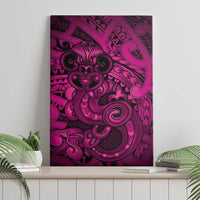 Aotearoa Maori Hei Tiki Canvas Wall Art Mawhero Kowhaiwhai Puhoro Motif LT9 - Polynesian Pride
