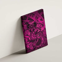 Aotearoa Maori Hei Tiki Canvas Wall Art Mawhero Kowhaiwhai Puhoro Motif LT9 - Polynesian Pride