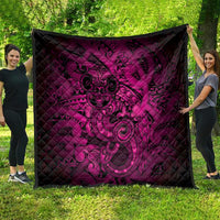 Aotearoa Maori Hei Tiki Quilt Mawhero Kowhaiwhai Puhoro Motif LT9 - Polynesian Pride