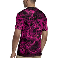 Aotearoa Maori Hei Tiki Rugby Jersey Mawhero Kowhaiwhai Puhoro Motif LT9 - Polynesian Pride