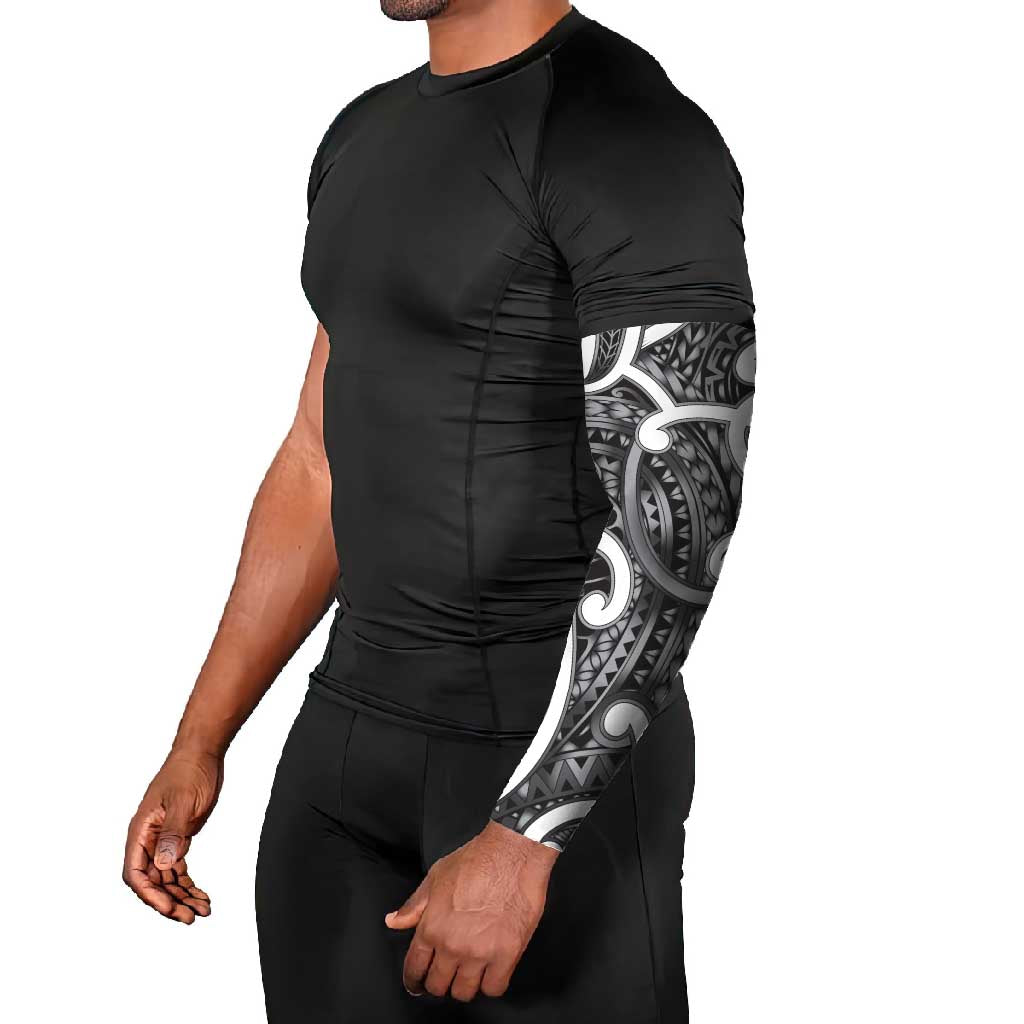Aotearoa Maori Kowhaiwhai Arm Sleeves Kiwikiwi Puhoro and Patiki LT9 - Polynesian Pride