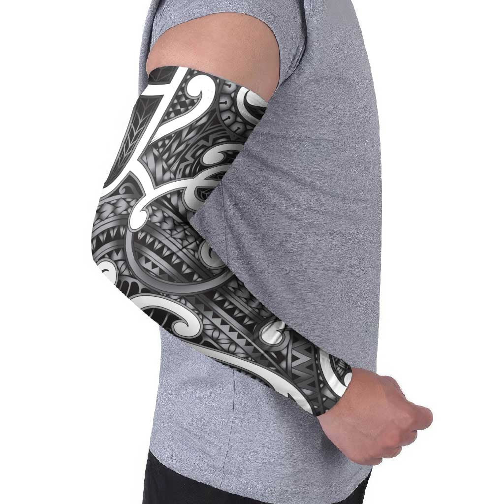Aotearoa Maori Kowhaiwhai Arm Sleeves Kiwikiwi Puhoro and Patiki LT9 - Polynesian Pride