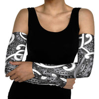 Aotearoa Maori Kowhaiwhai Arm Sleeves Kiwikiwi Puhoro and Patiki LT9 - Polynesian Pride