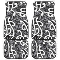 Aotearoa Maori Kowhaiwhai Car Mats Kiwikiwi Puhoro and Patiki