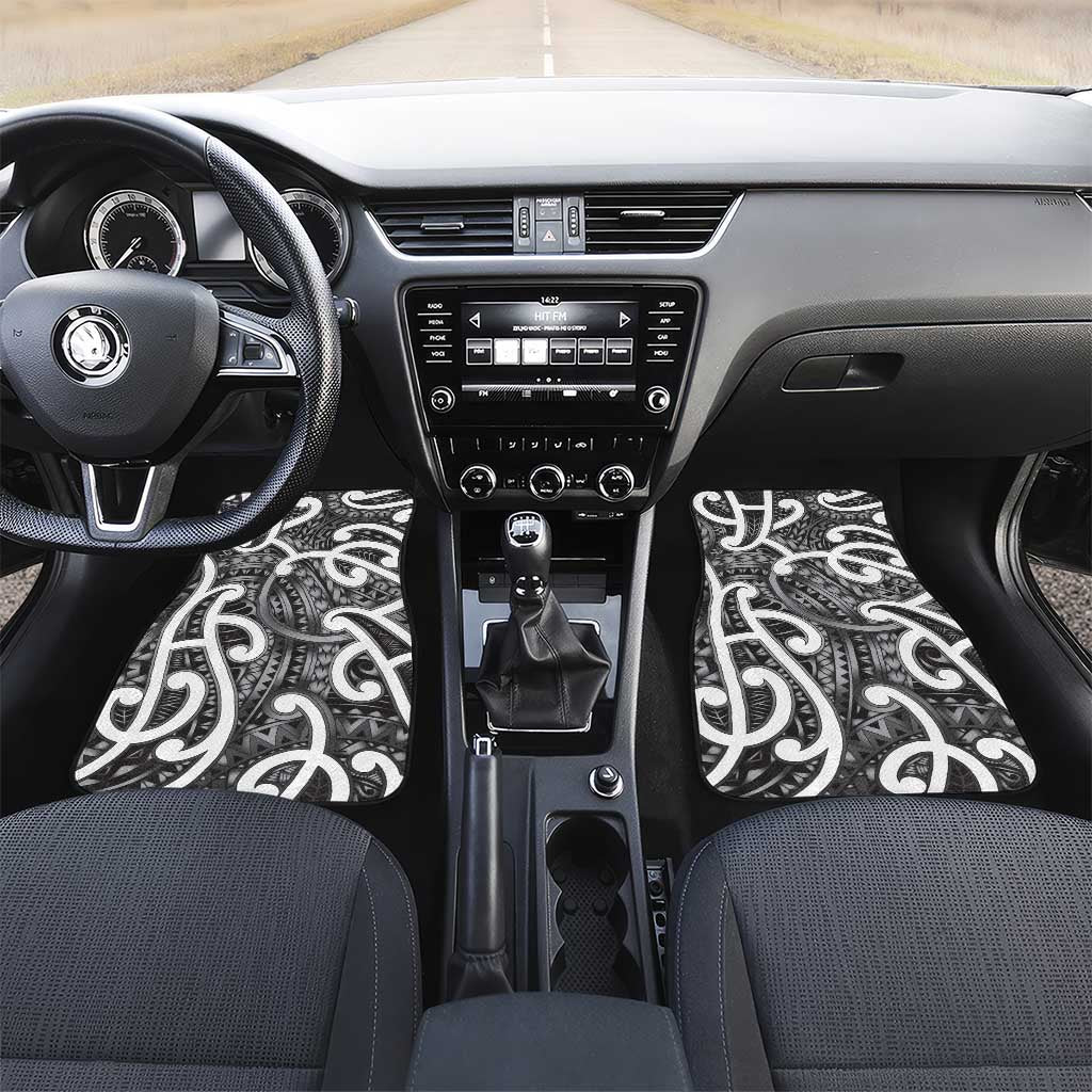 Aotearoa Maori Kowhaiwhai Car Mats Kiwikiwi Puhoro and Patiki
