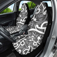 Aotearoa Maori Kowhaiwhai Car Seat Cover Kiwikiwi Puhoro and Patiki